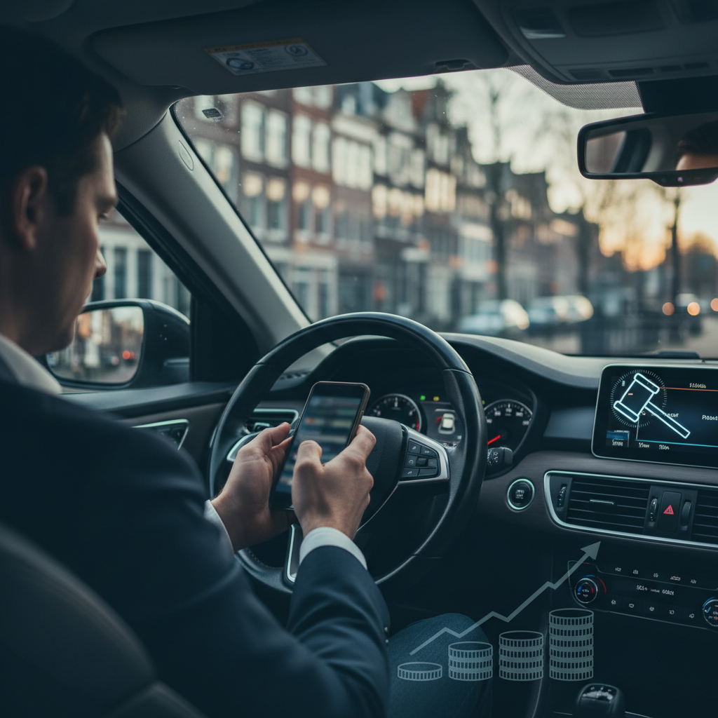 Verkeersrecht Nederland: Strengere Boetes voor Smartphonegebruik Achter het Stuur
