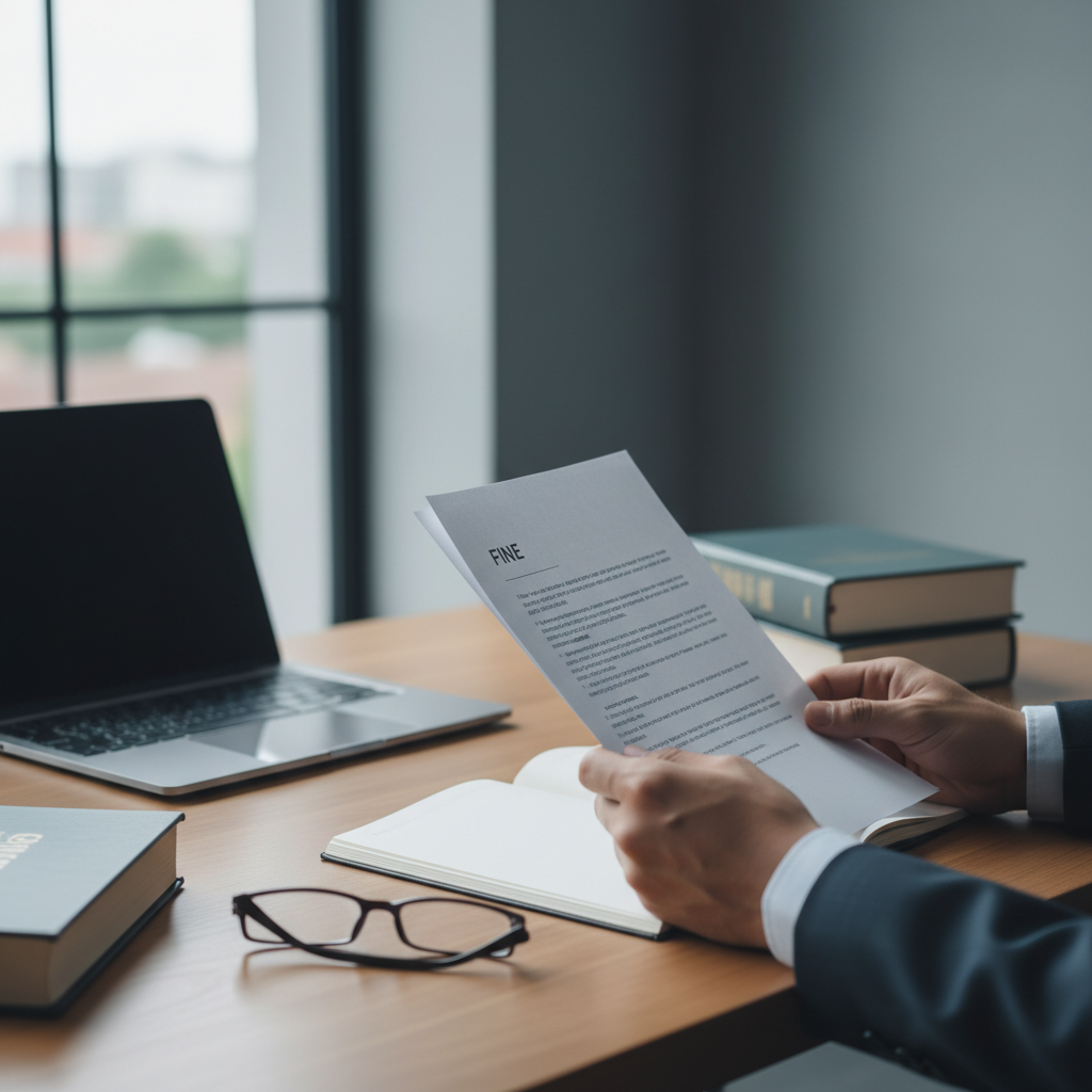 Verkeersrecht in Nederland: Hoe om te gaan met een boete